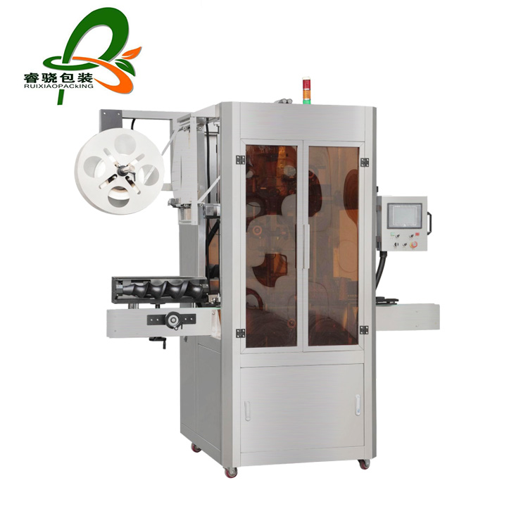 Automatic shrink sleeve labeling machine