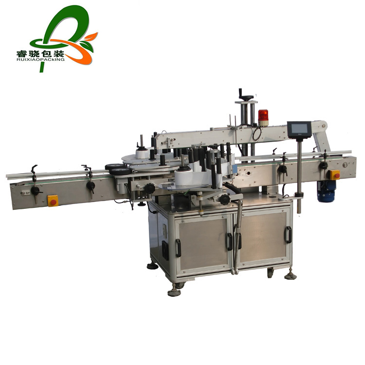 Automatic square bottle labeling machine