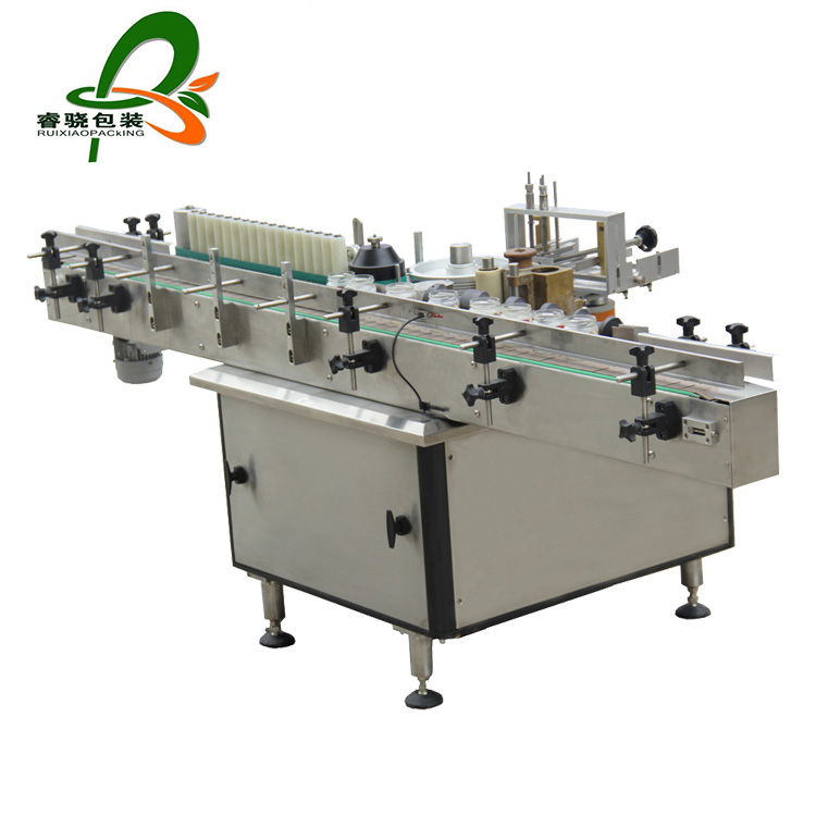 Automatic paper labeling machine