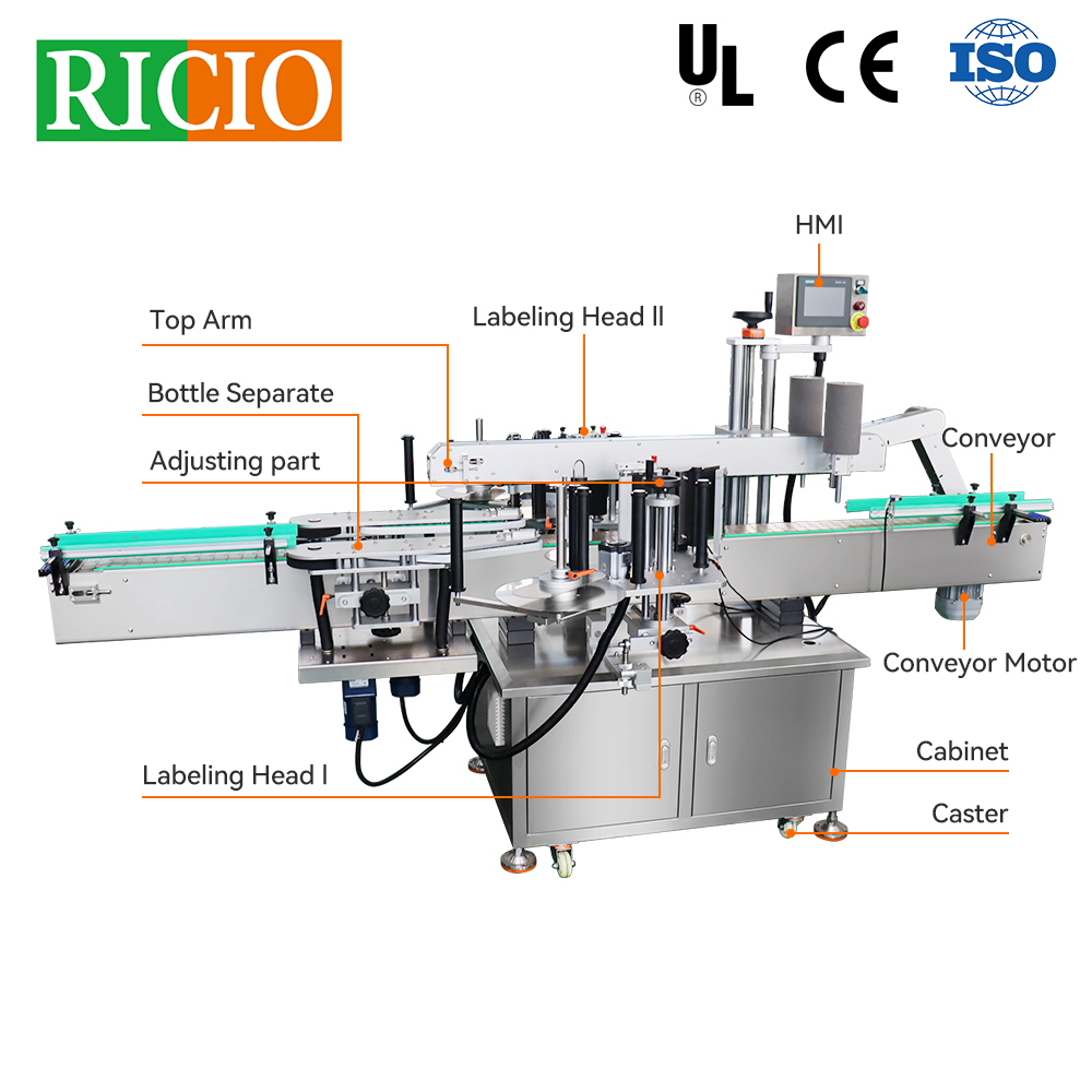 Double Sided Labeling Machine