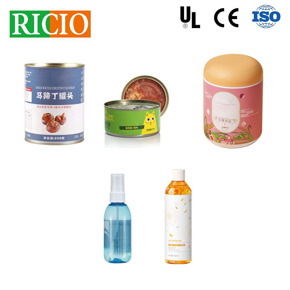 Small Round Plate Labelling Machine