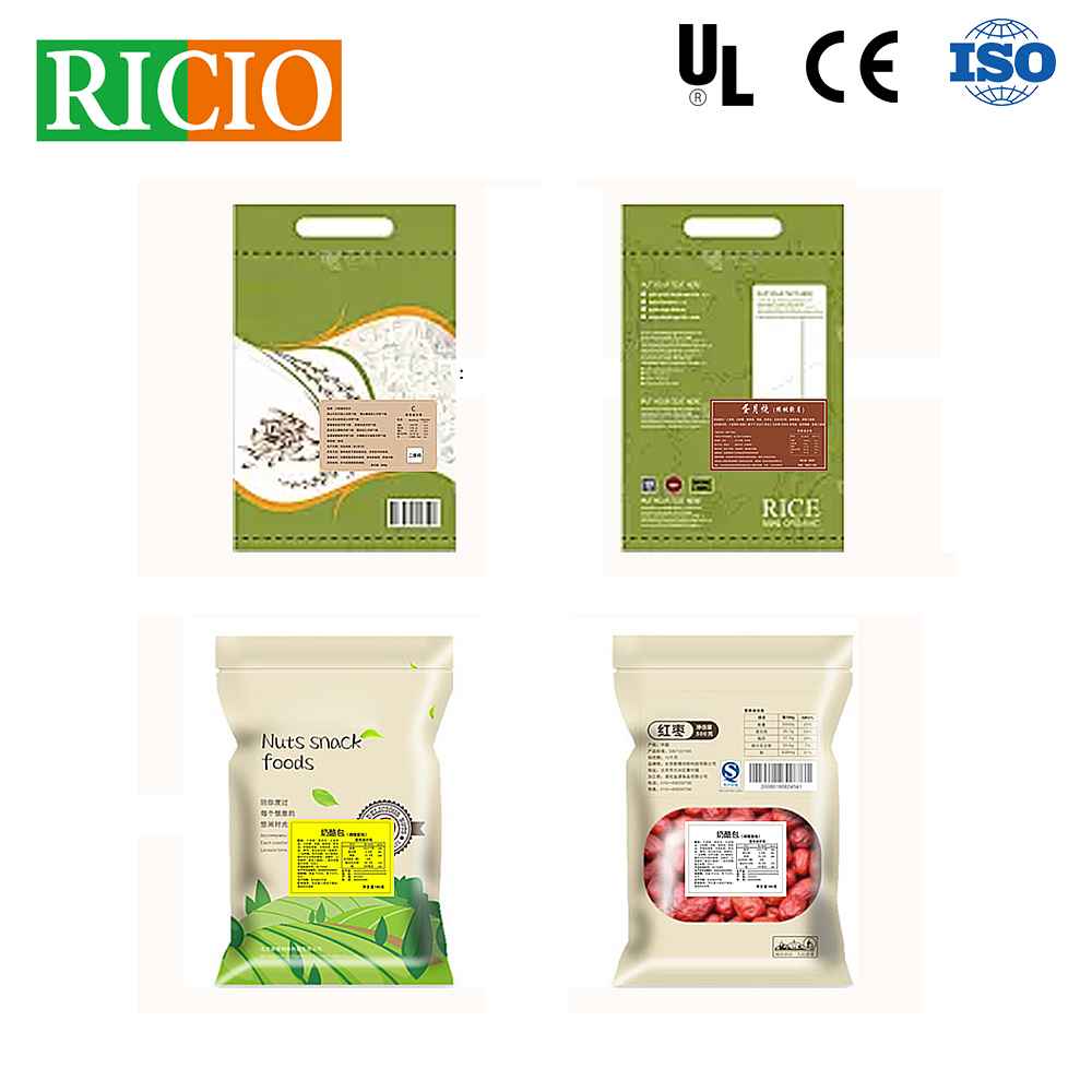 Automatic Top And Bottom Card Paging Sticker Labeling Machine