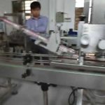 automatic servo motor 2 head filling line